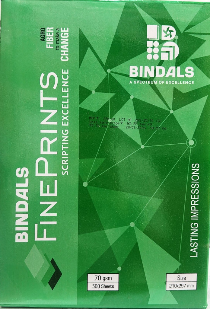 Bindal — wholesale paper Lucknow, Hariyana Paper Centre